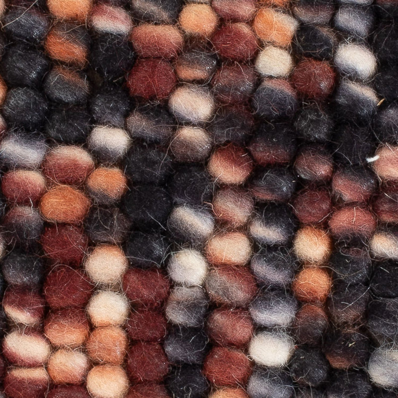 Ullmatta kvadrat  - 32 x 32 cm - flerfärgad