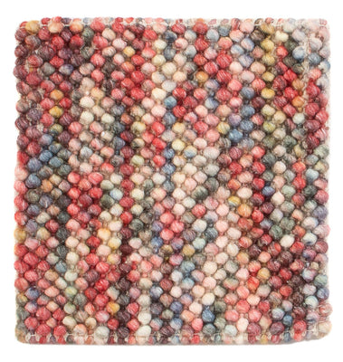 Ullmatta kvadrat  - 32 x 32 cm - flerfärgad