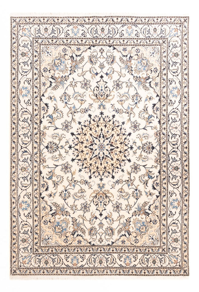 Orientalisk matta - Nain - Indus - 232 x 157 cm - grädde