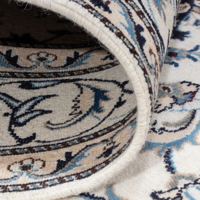 Orientalisk matta - Nain - Indus - 232 x 157 cm - grädde