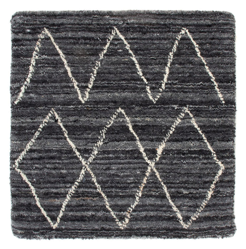 Ullmatta kvadrat  - 42 x 42 cm - antracit