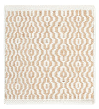 Ullmatta kvadrat  - 35 x 32 cm - beige