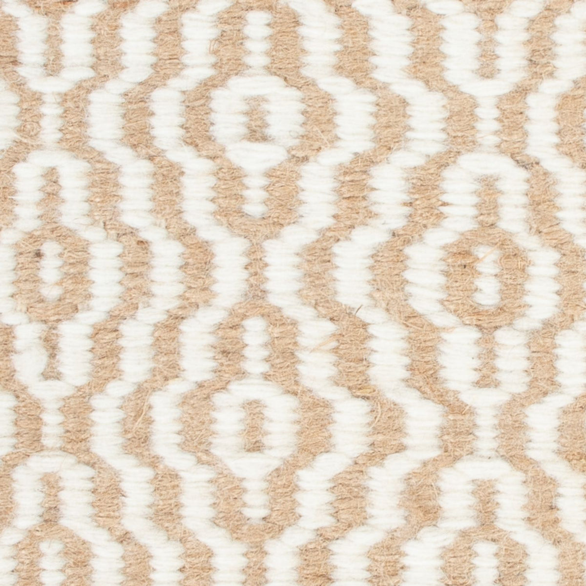 Ullmatta kvadrat  - 35 x 32 cm - beige