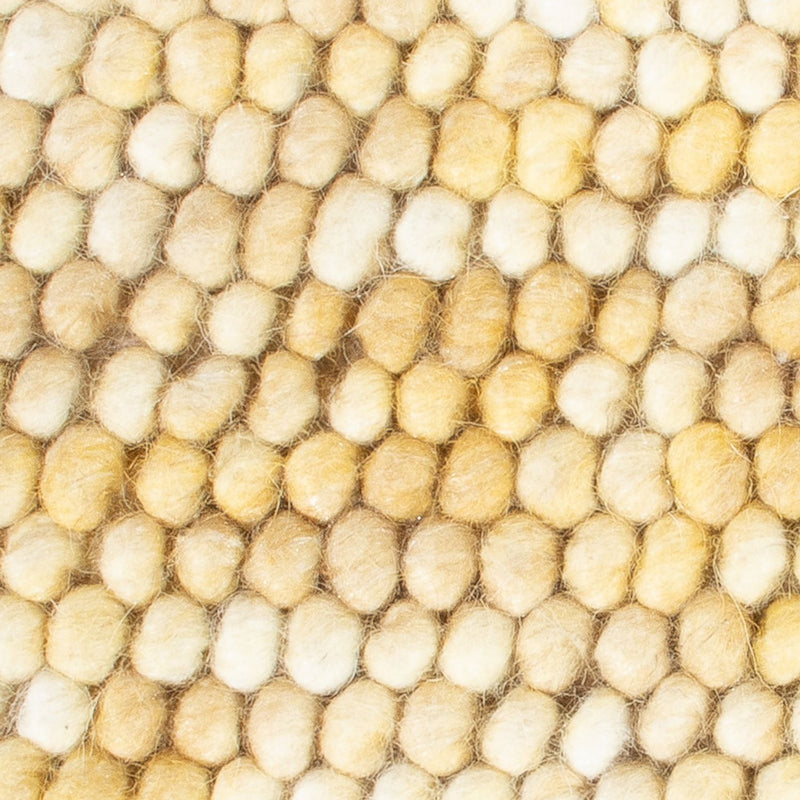 Ullmatta kvadrat  - 32 x 32 cm - ljusbeige