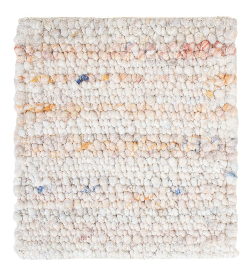 Ullmatta kvadrat  - 35 x 32 cm - flerfärgad