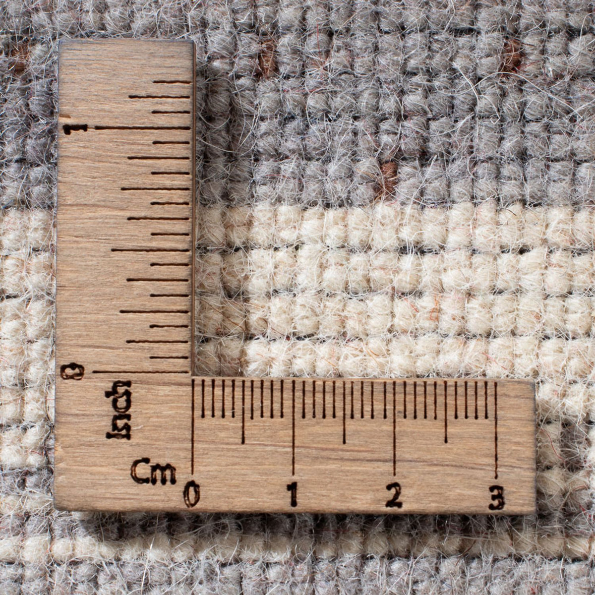 Gabbeh matta - Loribaft Softy - 90 x 60 cm - mörk beige