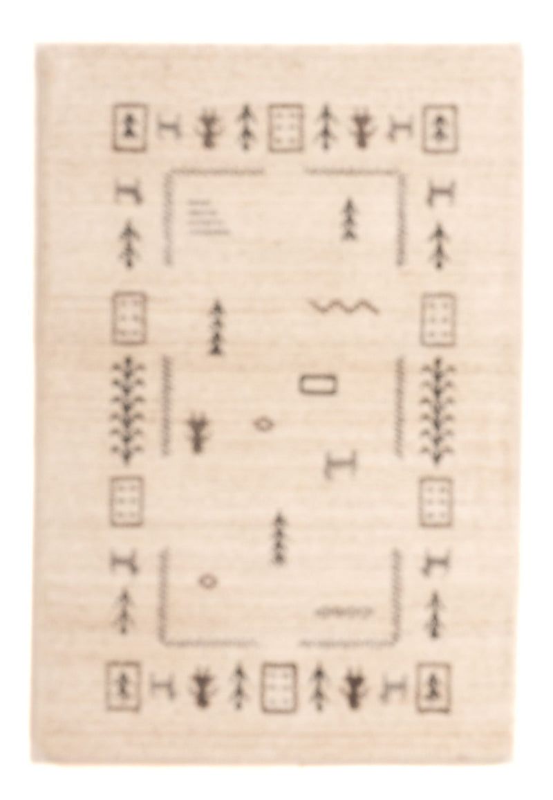 Gabbeh-matta - Indus - 90 x 60 cm - beige