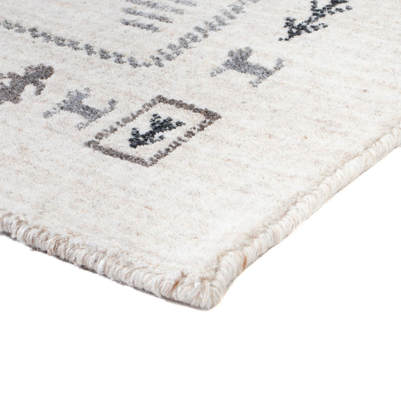 Gabbeh-matta - Indus - 90 x 60 cm - beige