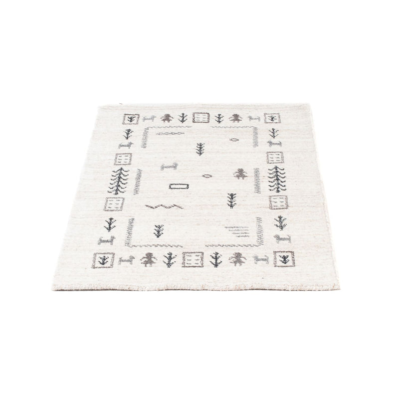 Gabbeh-matta - Indus - 90 x 60 cm - beige