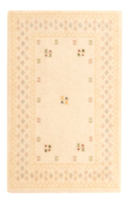 Gabbeh matta - Loribaft Softy - 90 x 60 cm - beige