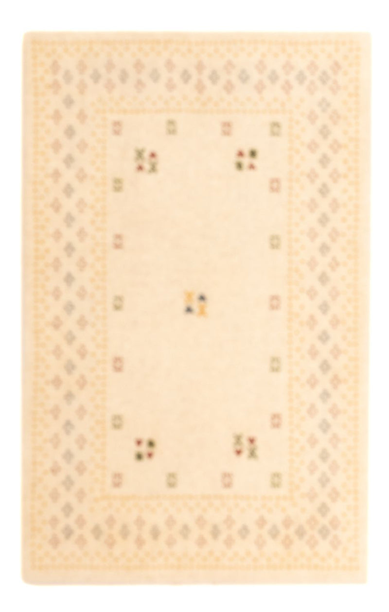 Gabbeh matta - Loribaft Softy - 90 x 60 cm - beige