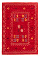 Gabbeh matta - Loribaft Softy - 90 x 60 cm - röd