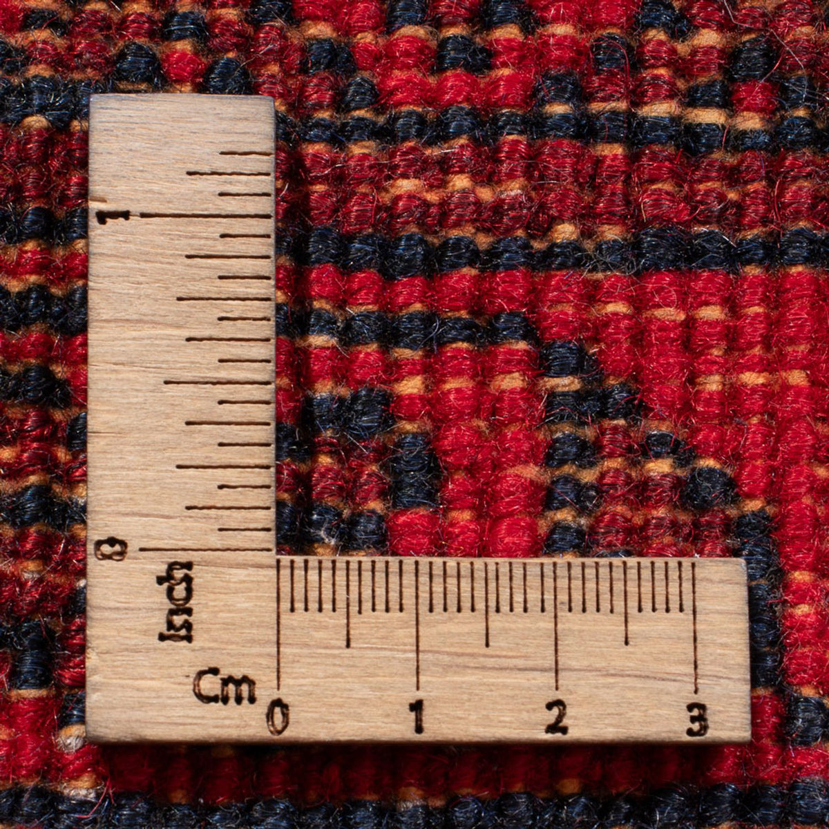 Afghansk matta - Filpa - 155 x 100 cm - röd