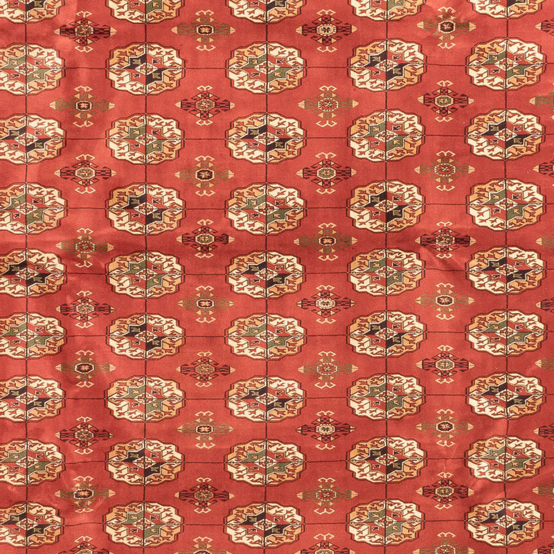 Afghansk matta - Bukhara - 410 x 300 cm - ljusröd