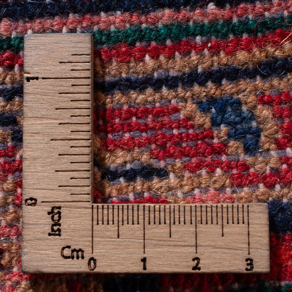 Persisk matta - Nomadic - 300 x 250 cm - mörkröd