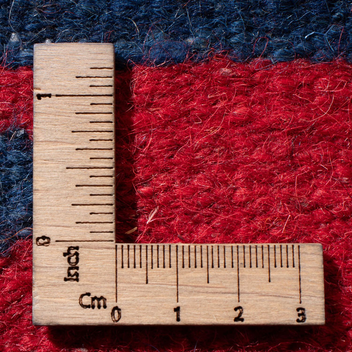 Runner Kelim-matta - gammal - 430 x 155 cm - röd