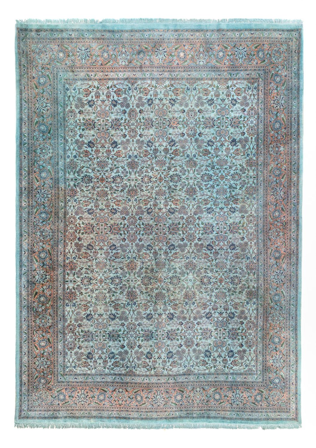 Oriental Carpet - 380 x 280 cm - turkos