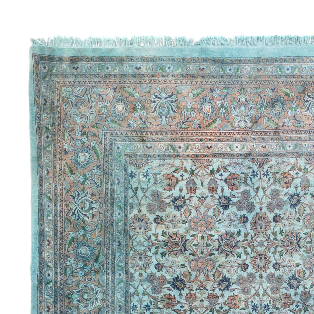 Oriental Carpet - 380 x 280 cm - turkos