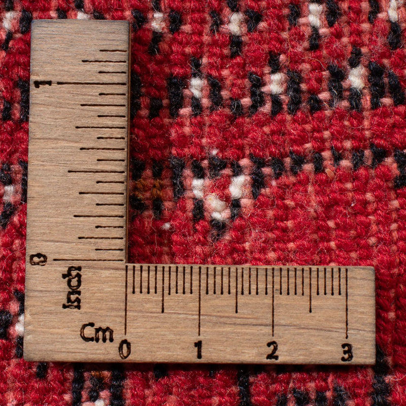 Runner Turkaman-matta - 100 x 50 cm - röd