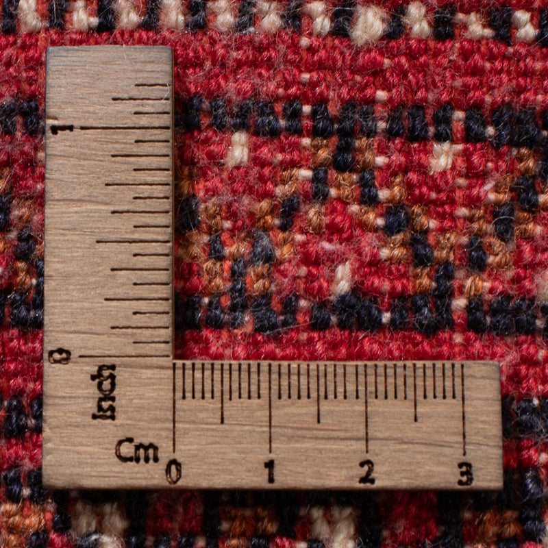 Turkaman-matta - 100 x 50 cm - ljusröd