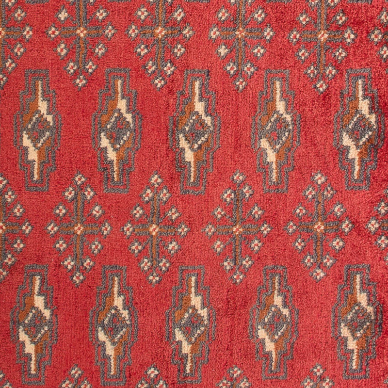 Runner Turkaman-matta - 130 x 60 cm - röd