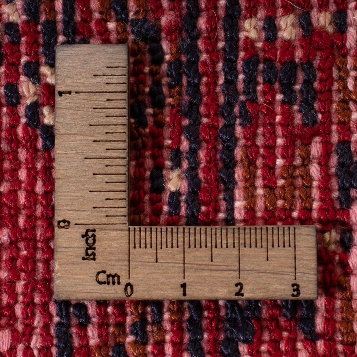 Runner Turkaman-matta - 130 x 60 cm - röd