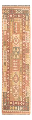 Runner Kelim Carpet - Splash - 315 x 95 cm - ljusbeige