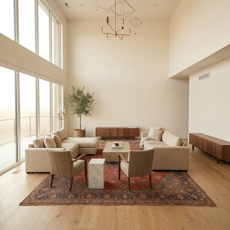 Sarouk Mattan 400x302cm - Persisk matta
