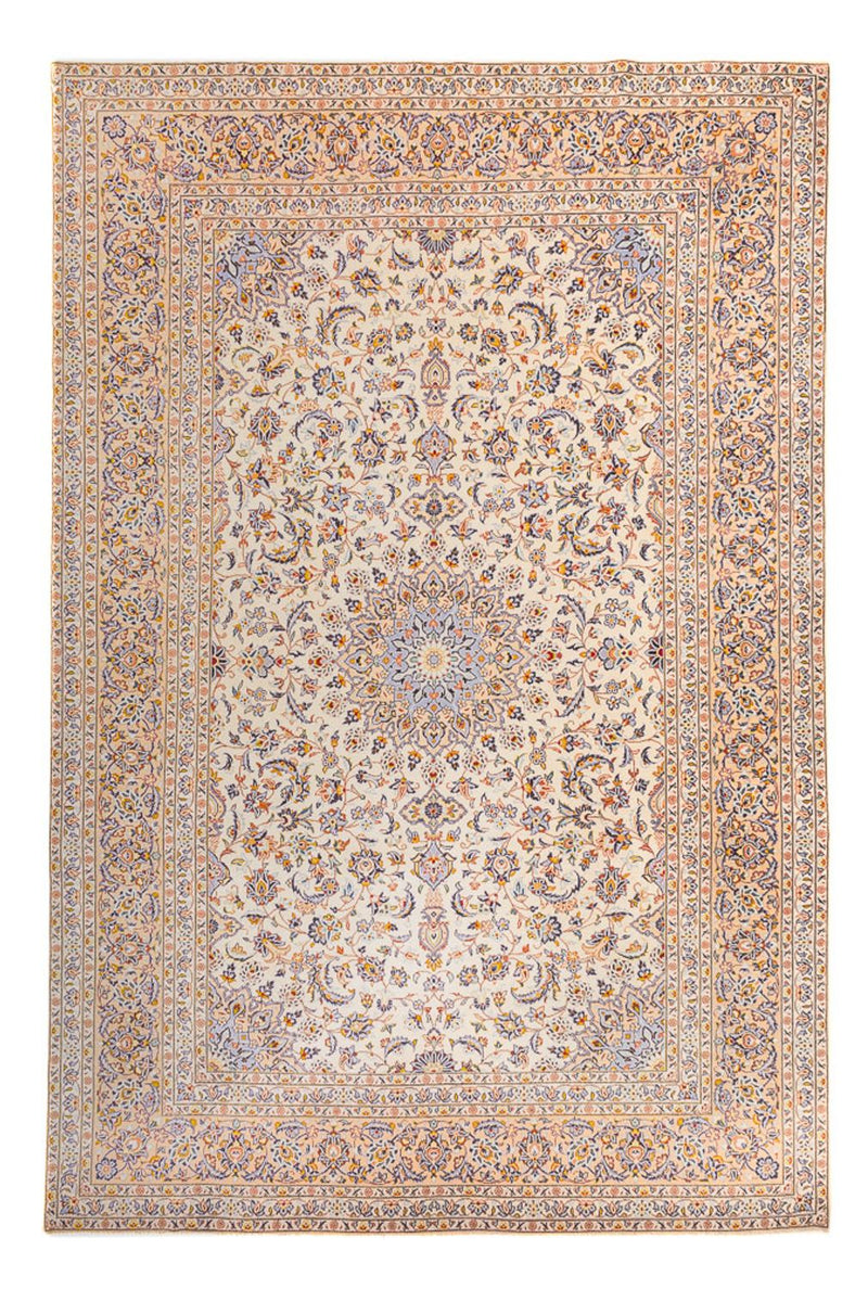Persiska mattor - Keshan kvadrat  - 415 x 395 cm - sand