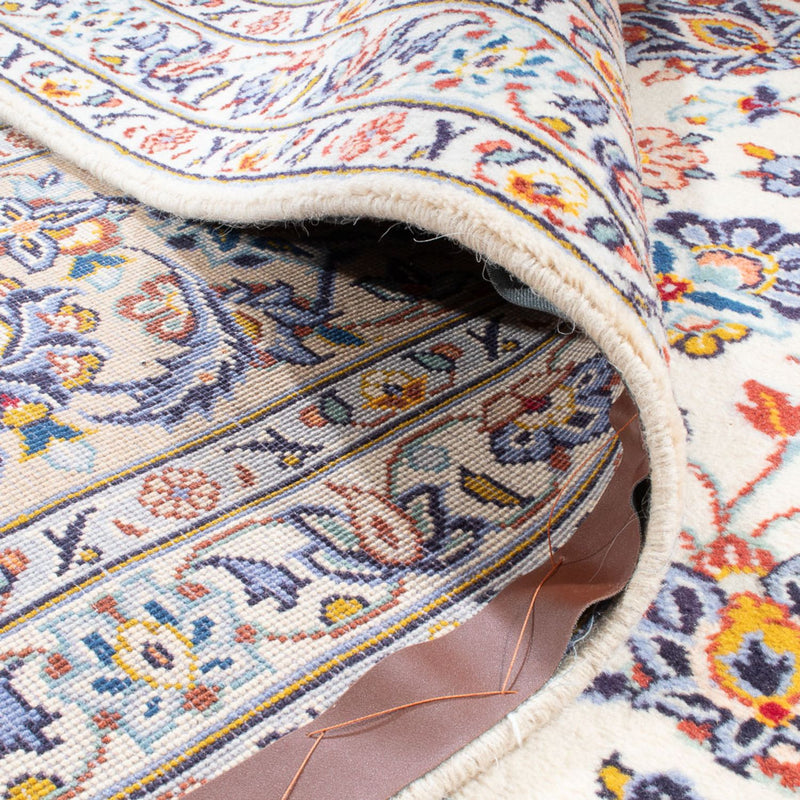 Persiska mattor - Keshan kvadrat  - 415 x 395 cm - sand