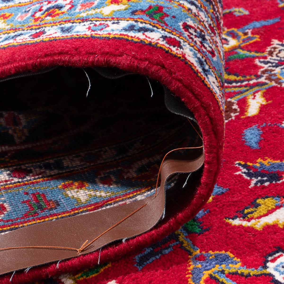 Persiska mattor - Keshan - 380 x 242 cm - röd