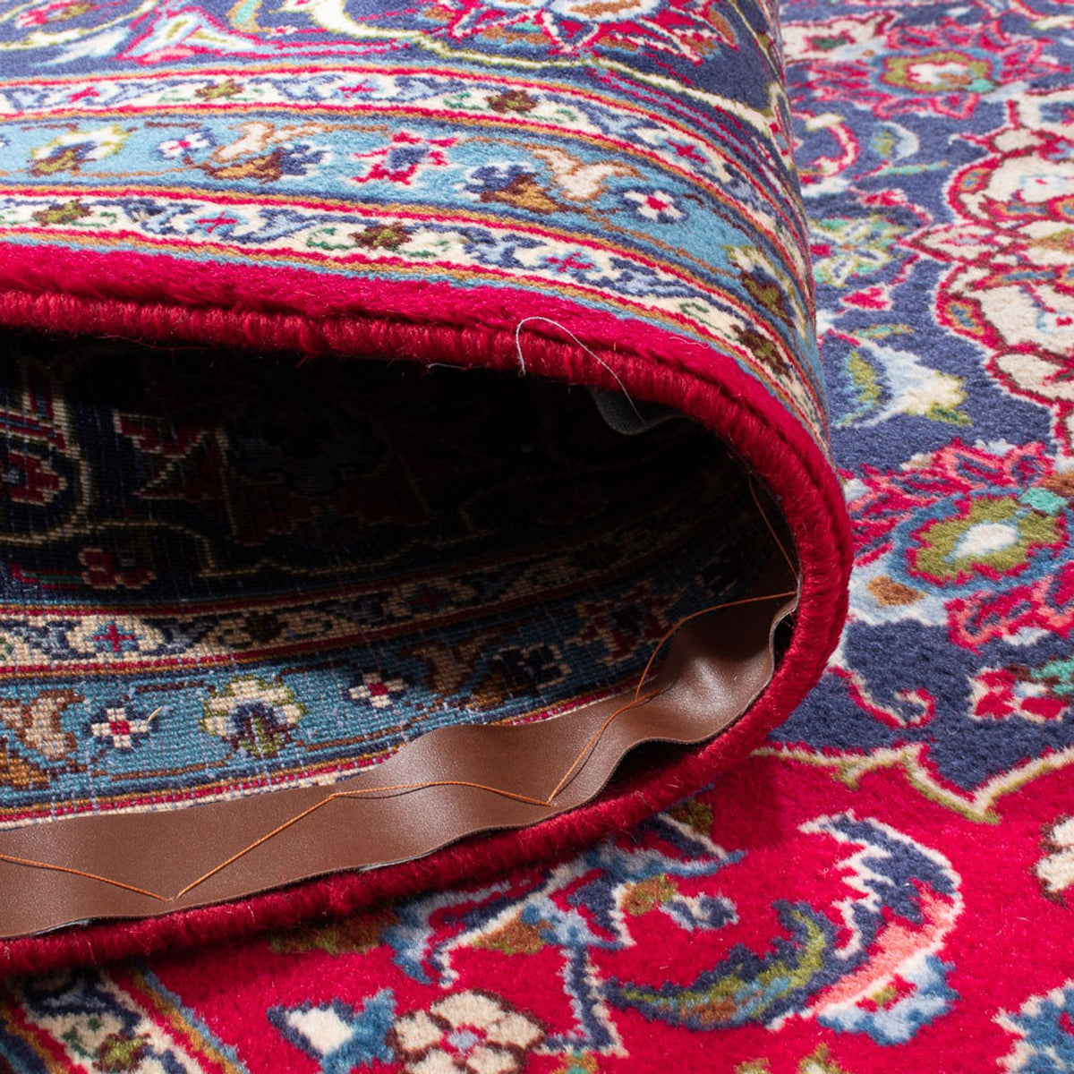 Persiska mattor - Keshan - 305 x 190 cm - röd