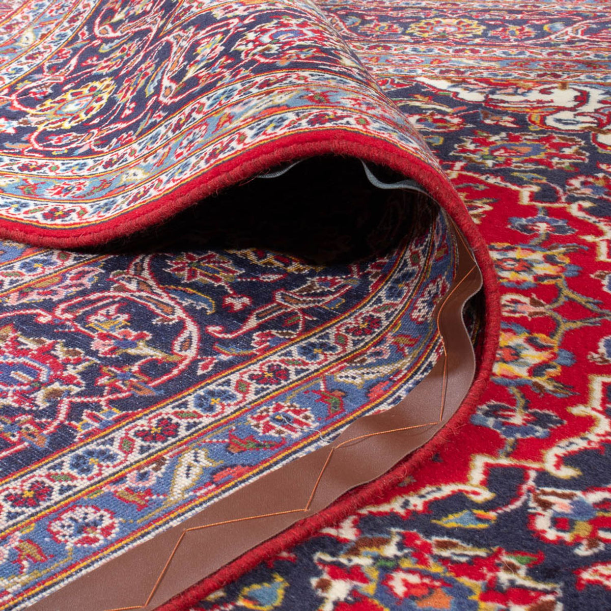 Persiska mattor - Keshan - 300 x 190 cm - röd