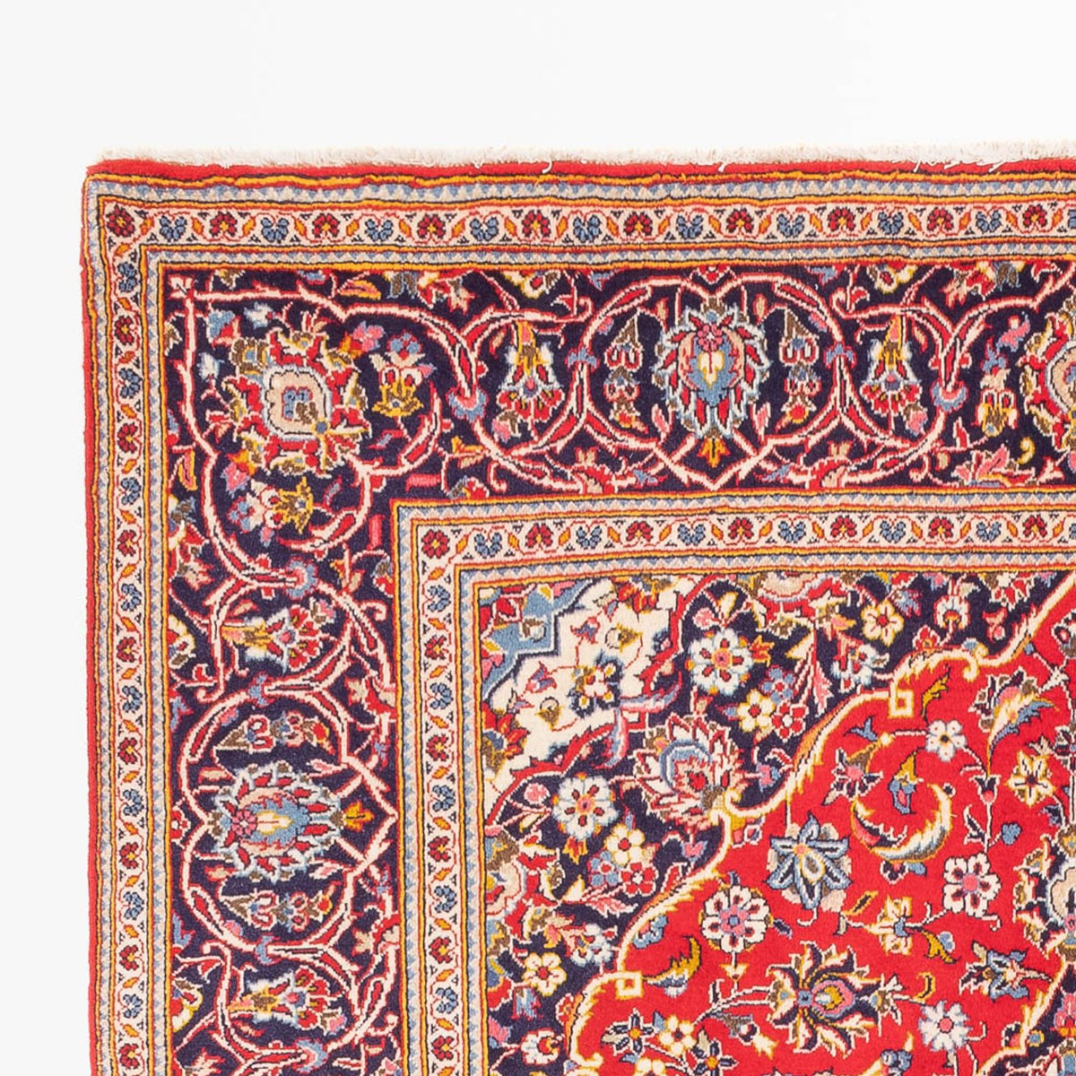 Persiska mattor - Keshan - 307 x 210 cm - röd