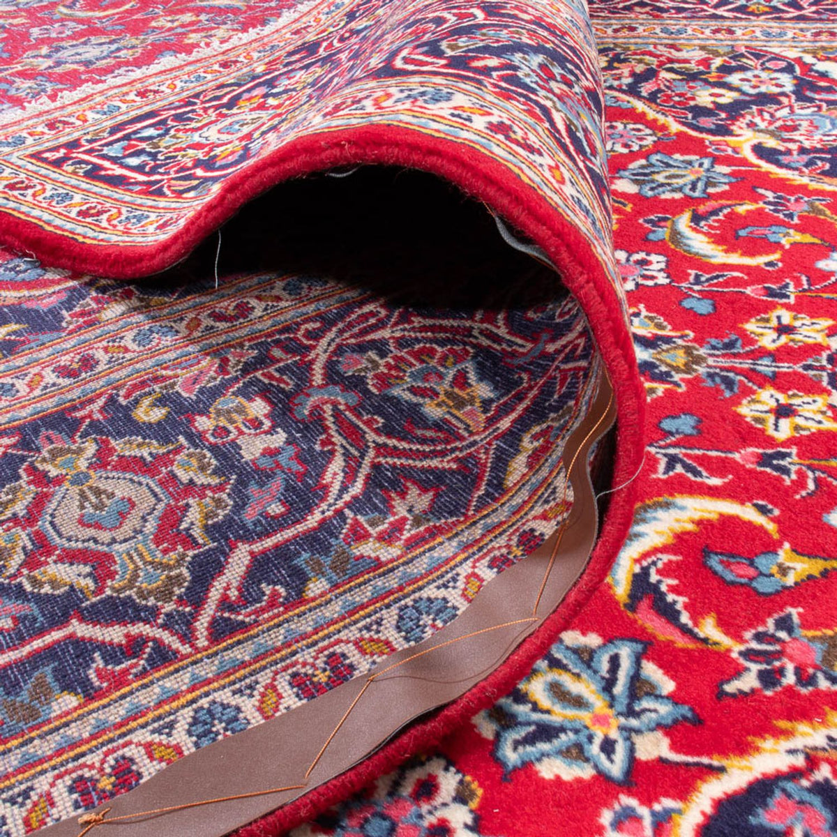 Persiska mattor - Keshan - 307 x 210 cm - röd