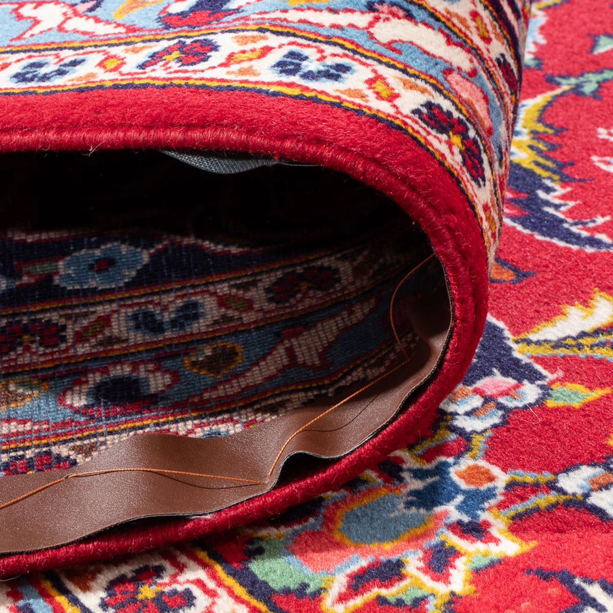 Persiska mattor - Keshan - 360 x 247 cm - röd