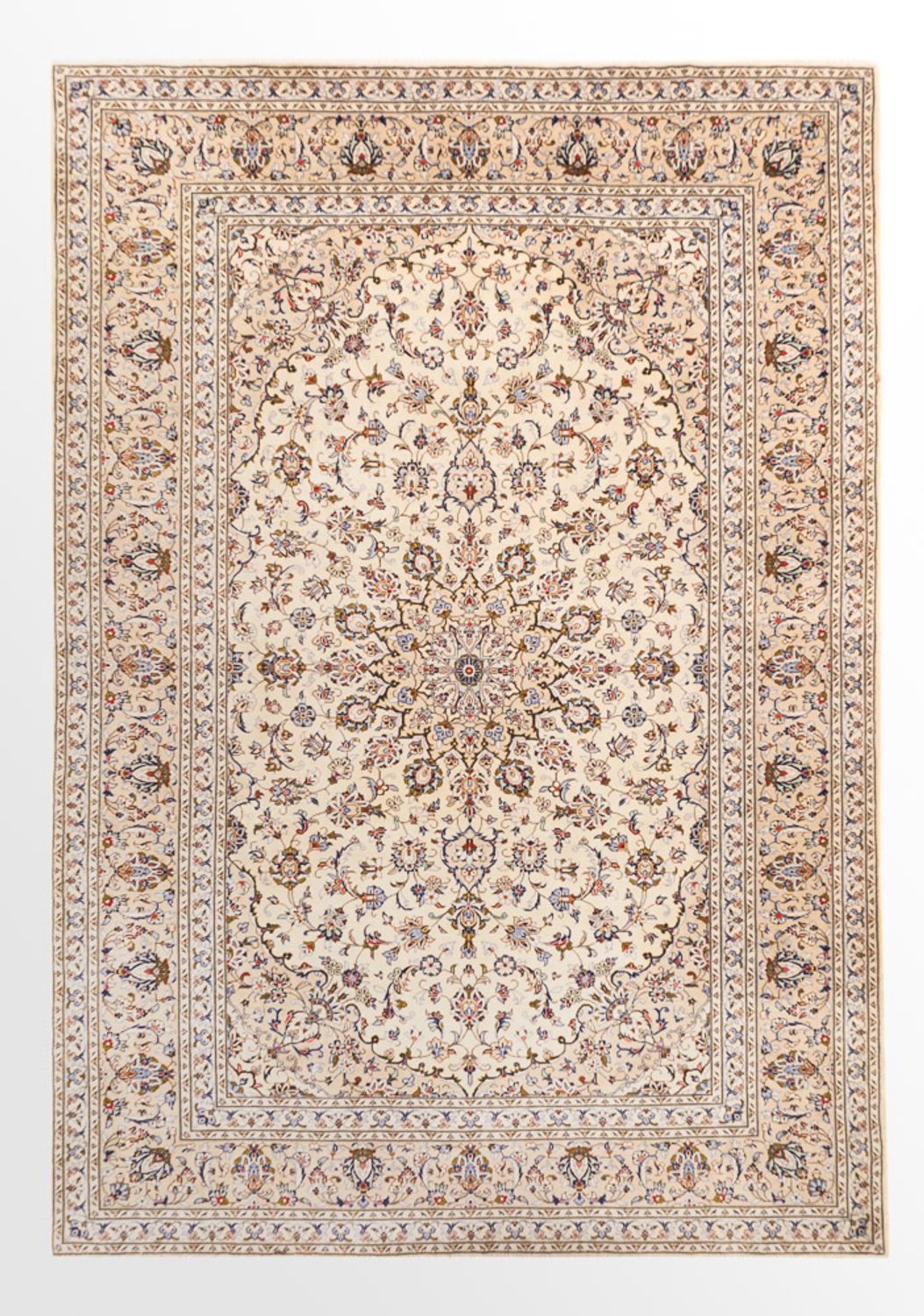 Persiska mattor - Keshan - 355 x 245 cm - beige