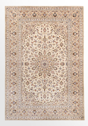Persiska mattor - Keshan - 355 x 245 cm - beige