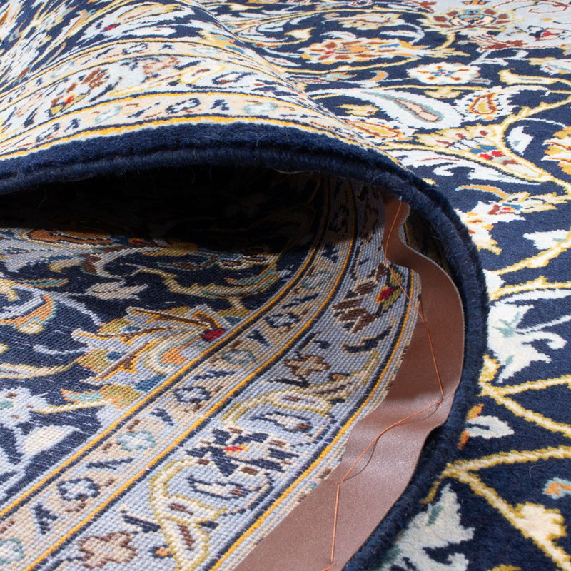 Persiska mattor - Keshan - 425 x 307 cm - mörkblå