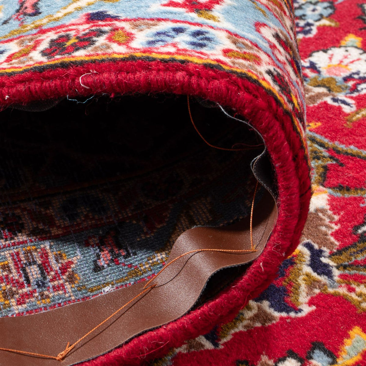 Persiska mattor - Keshan - 353 x 245 cm - röd