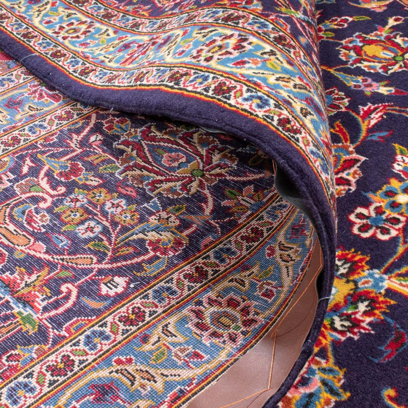 Persiska mattor - Keshan - 380 x 295 cm - mörkblå