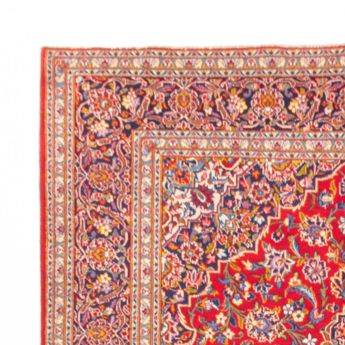 Persiska mattor - Keshan - 345 x 227 cm - röd