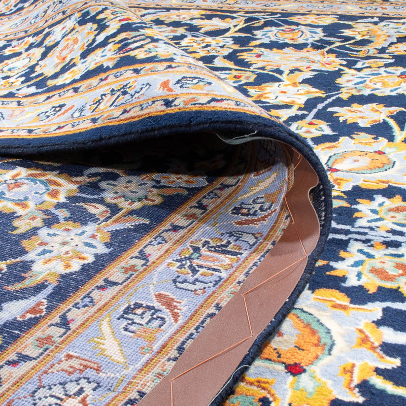 Persiska mattor - Keshan - 402 x 288 cm - mörkblå