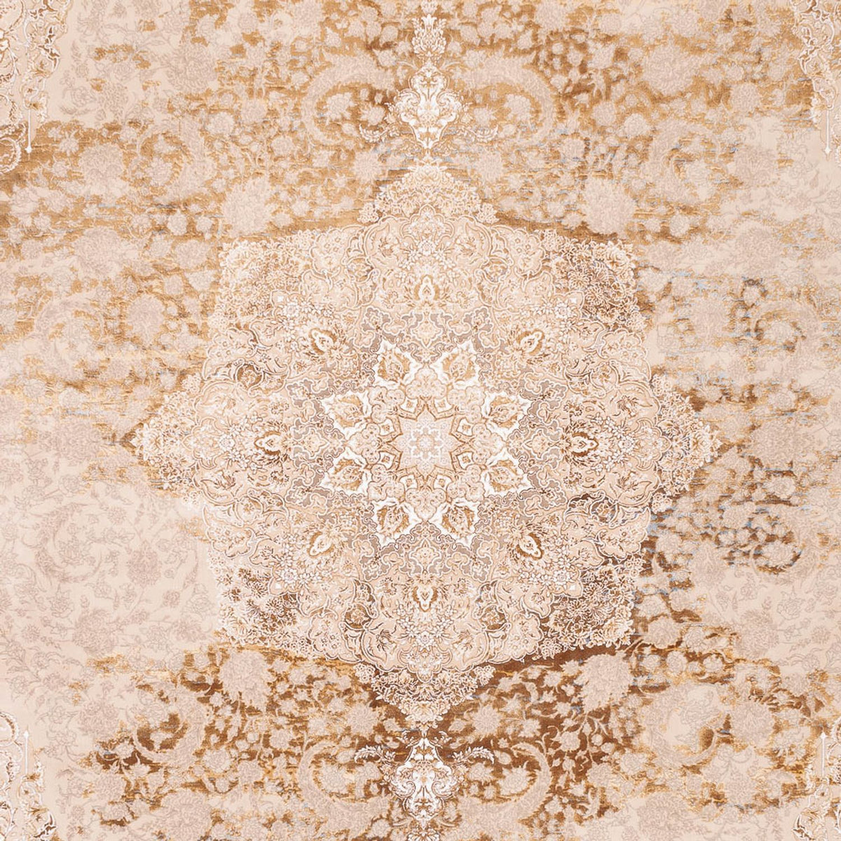 Orientalisk vävd matta - 350 x 250 cm - beige