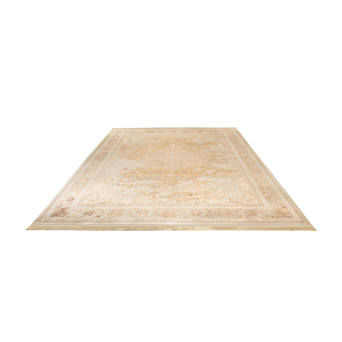 Orientalisk vävd matta - 350 x 250 cm - beige