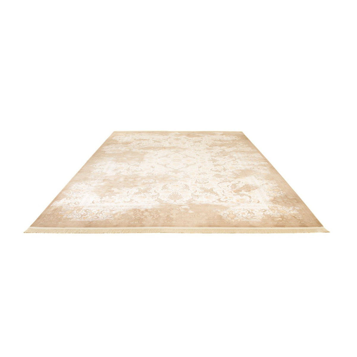 Orientalisk vävd matta - 350 x 250 cm - beige