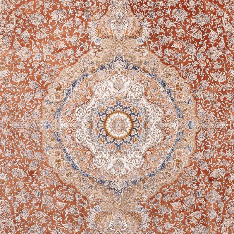 Orientalisk vävd matta - 350 x 250 cm - mörk beige