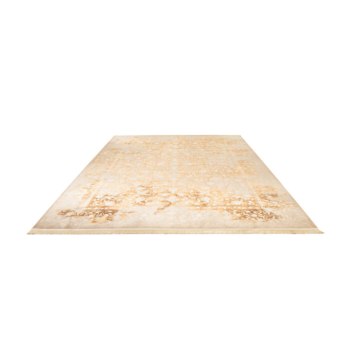 Orientalisk vävd matta - 350 x 250 cm - mörk beige