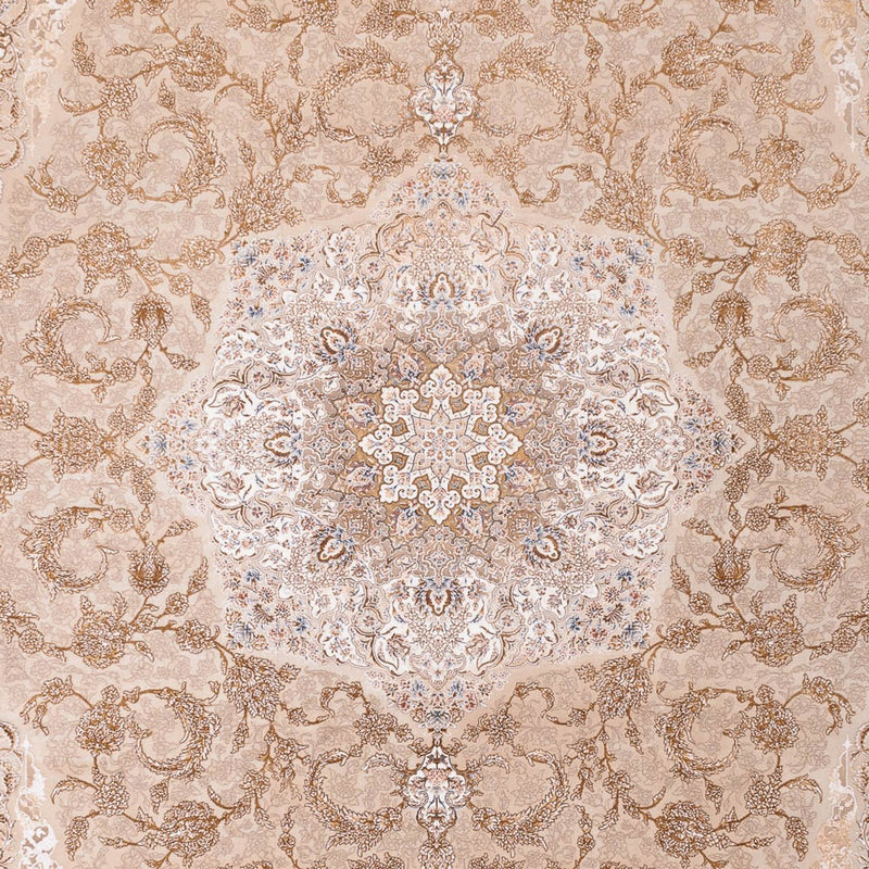 Orientalisk vävd matta - 350 x 250 cm - mörk beige