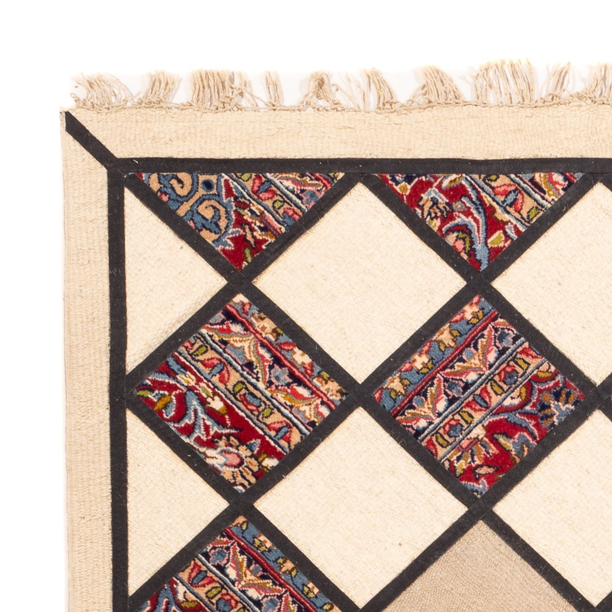 Patchwork-matta - 200 x 135 cm - flerfärgad